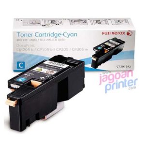 Jual Toner Printer Fuji Xerox CT201592 Cyan Original