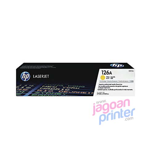 Jual Harga toner Printer HP 126A Yellow Original