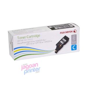 Jual Toner Printer Fuji Xerox CT202268 Cyan Original