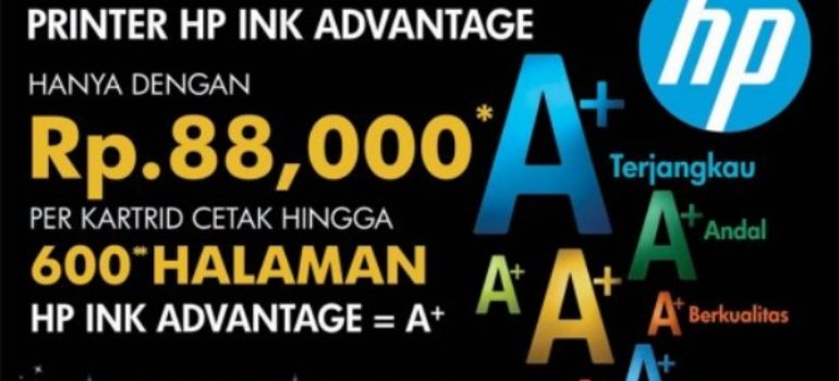 Apa Itu Printer HP INK Advantage?