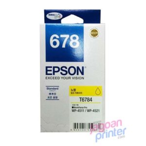 Cartridge Epson T678 Yellow