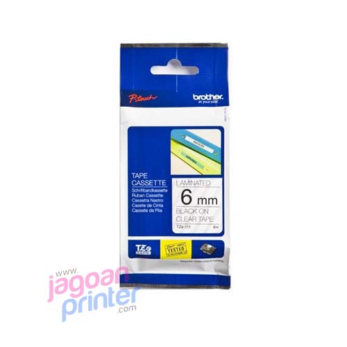 Cartridge Brother Tape Tze-111 6mm