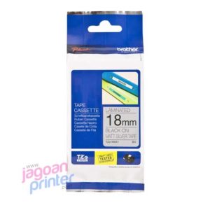 Brother Tape Tze-s141 18mm Strong Adhessive Black On Clear