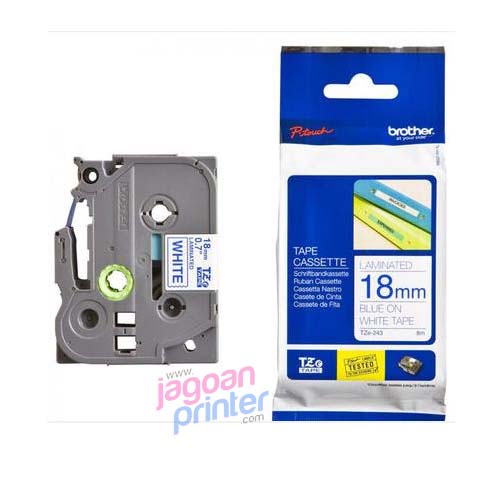 Cartridge Brother Tape Tze-243 18mm