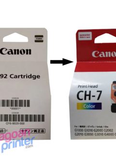 jual harga cartridge canon CH-7 color CA92 black original