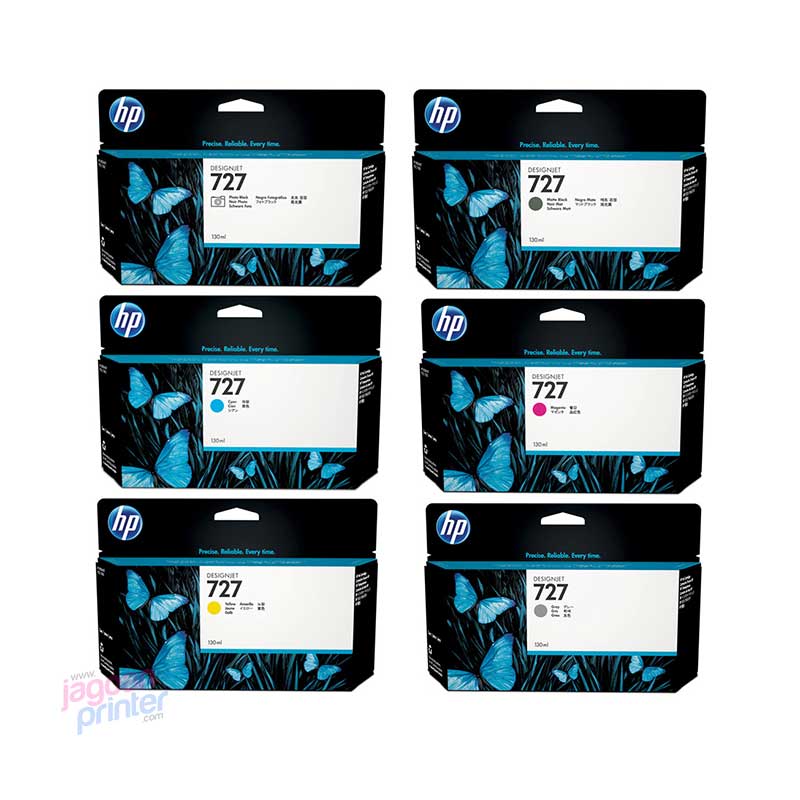 Jual Beli Cartridge HP 727 Matte Black Mura, Garansi - JagoanPrinter.com