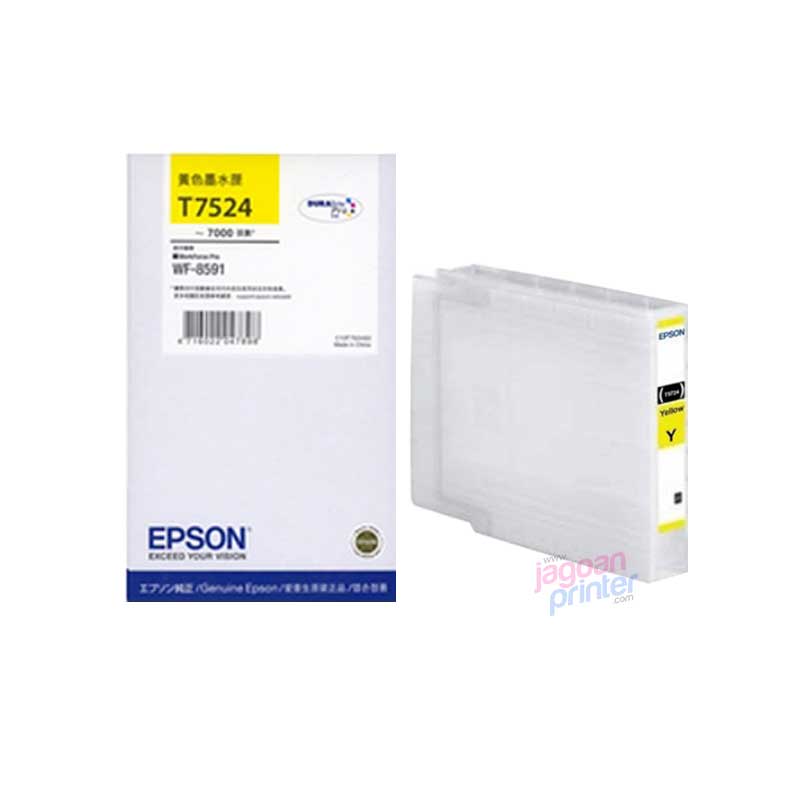 Jual Beli Cartridge Epson T7524 Yellow Murah Garansi 