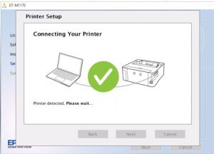 Setting WiFi Printer Epson melalui USB Connection