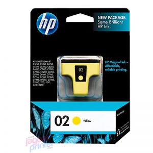 jual harga Cartridge HP 02 yellow
