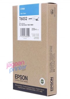 jual harga cartridge epson T6032 Cyan  original