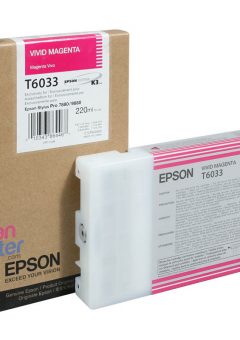 jual harga cartridge epson T6033 Vivid Magenta asli