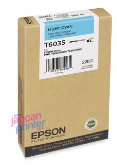 jual harga cartridge epson T6035 light cyan original