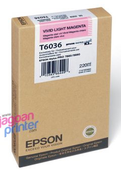 jual harga cartridge epson T6036 vivid light magenta original