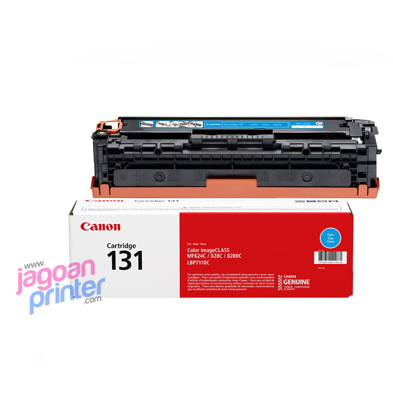 jual harga toner cartridge canon 131 cyan original garansi original