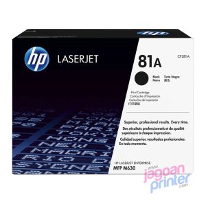 jual harga toner HP 81A Black Original