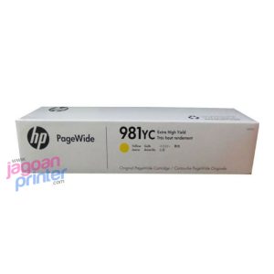 jual harga toner cartridge HP 981yc Yellow original