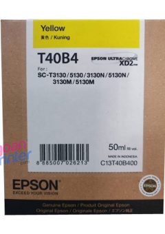 jual harga Cartridge Epson T40B UltraChrome XD2 Yellow Ink 50ml Original