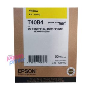 jual harga Cartridge Epson T40B UltraChrome XD2 Yellow Ink 50ml Original