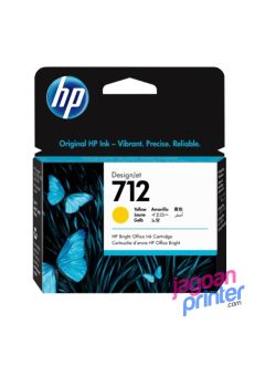 HP 712 29-ml Yellow DesignJet Ink Cartridge (3ED67A) Original